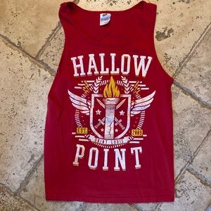 Hallow Point Metalband Red Tank